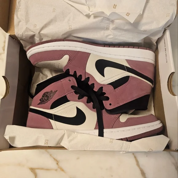 Nike | Shoes | Nike Jordan Mid Se Light Mulberry Shoes